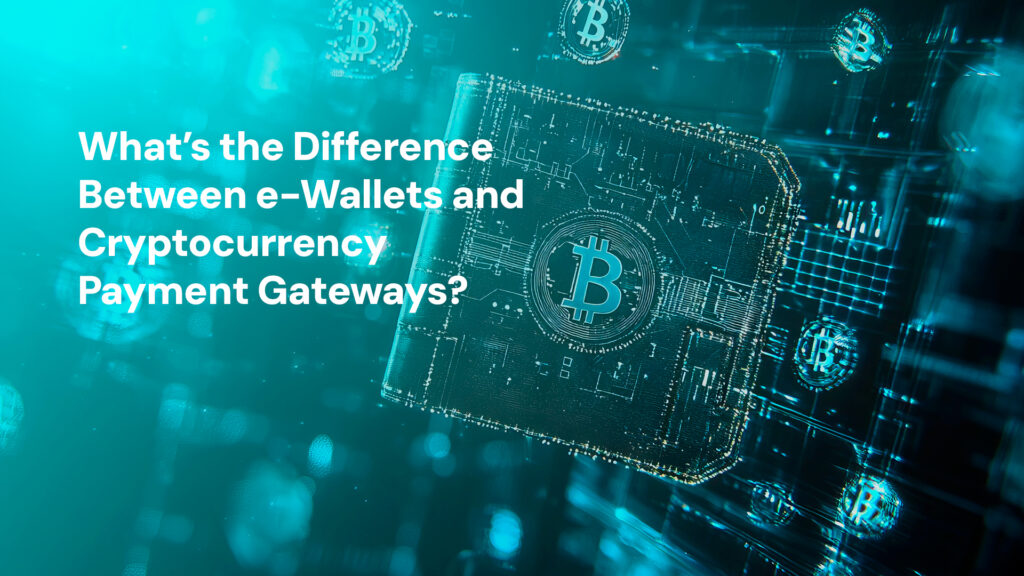 What’s the Difference Between e-Wallets and Cryptocurrency Payment Gateways?