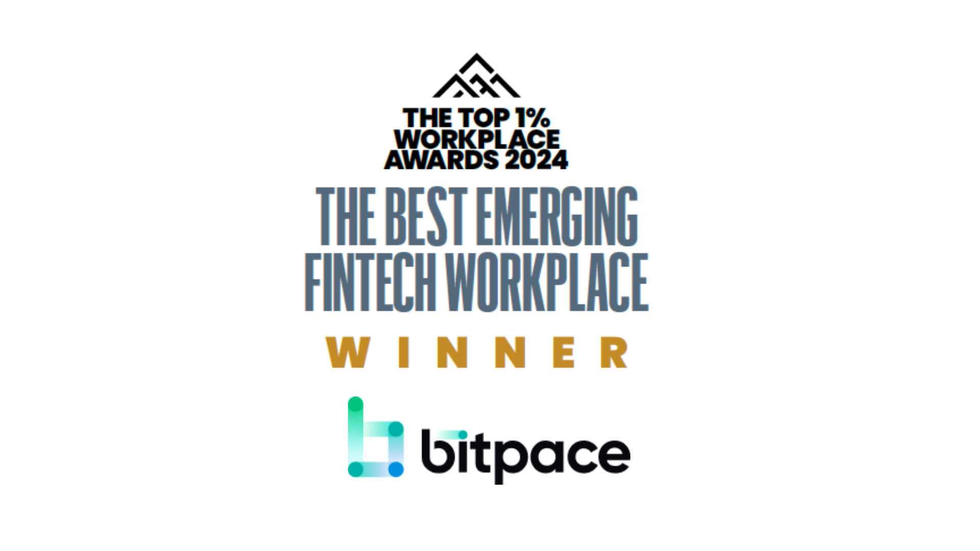 Bitpace Honoured with Prestigious Best Emerging FinTech Workplace Award