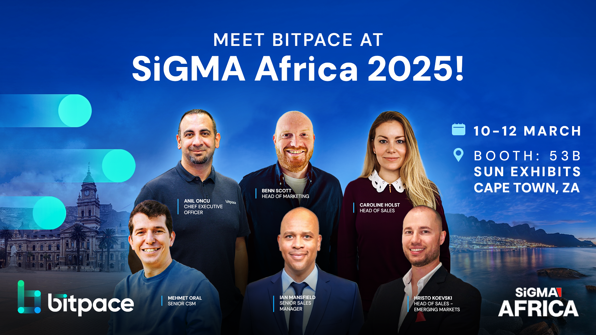 Meet Bitpace at SiGMA Africa Summit 2025